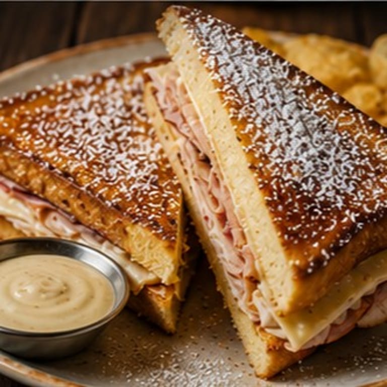 Delicious Monte Cristo Sandwich