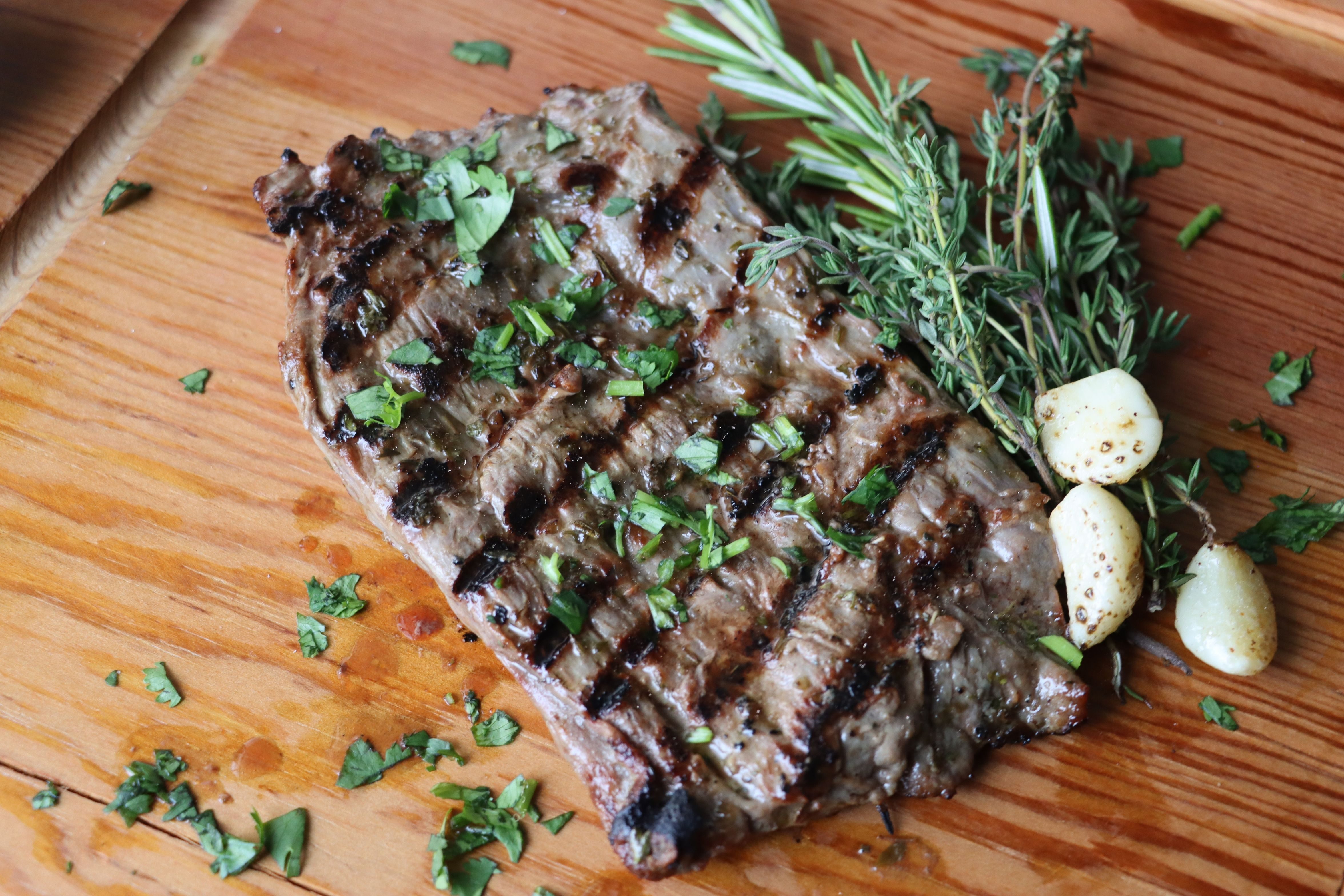 Churrasco Steak (flank steak).