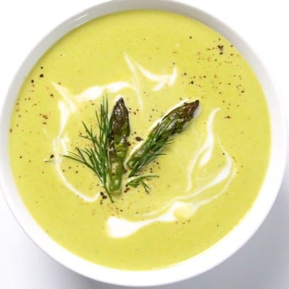 Asparagus Parmesan.
