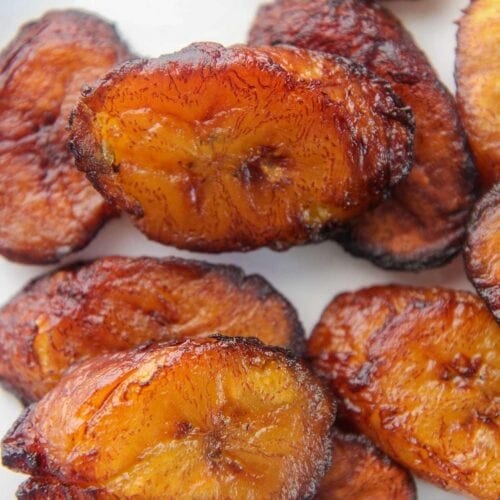 Sweet Fried Plantain.