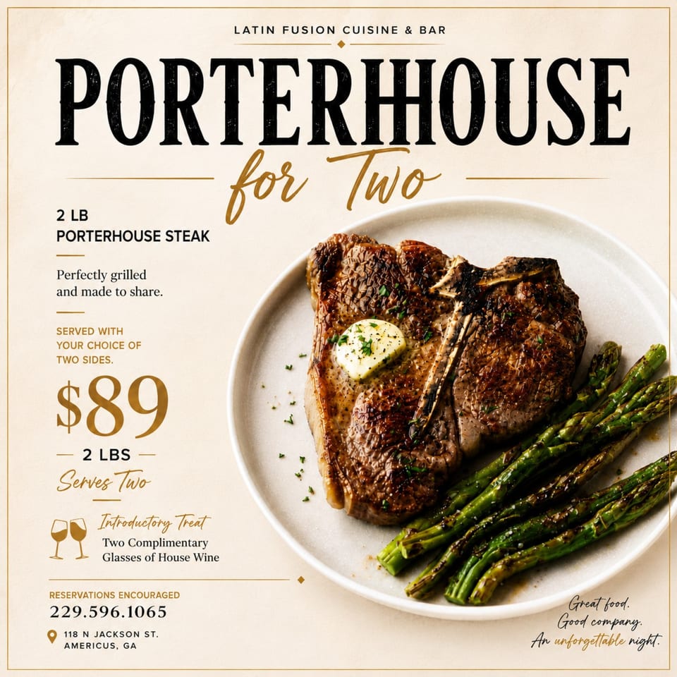 Porterhouse for Two 🥩