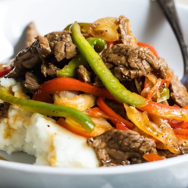Pepper Steak Delight.